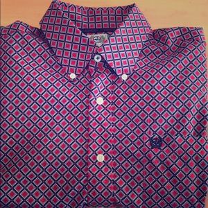 Men’s button down Cinch long sleeve shirt